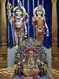 Shri Shiv-Parvati Bhagwan and Shri Ganeshji